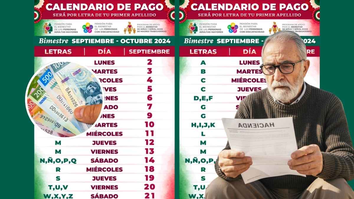 Días de pago pensiones en California consulta bancos y fechas oficiales